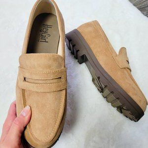 Corkys Faux Suede Loafer - Sand